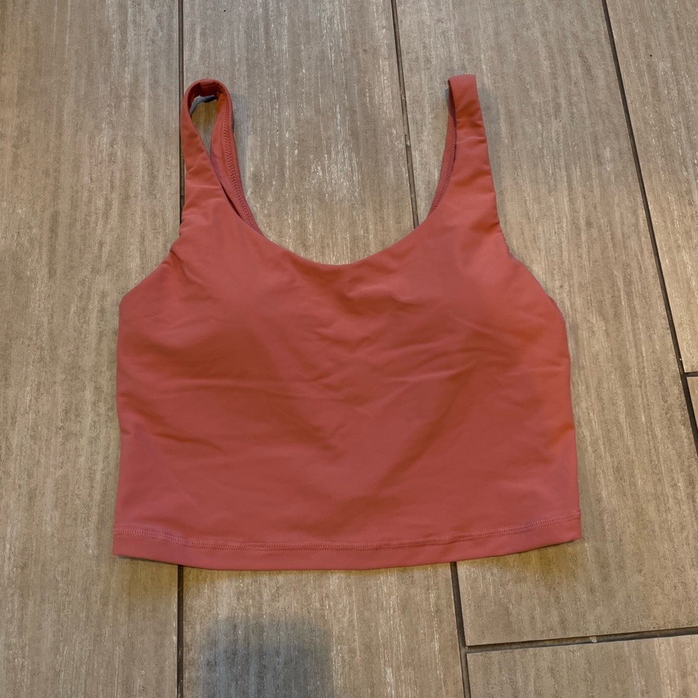 The Upside Peached Tess Crop, NBW, peach